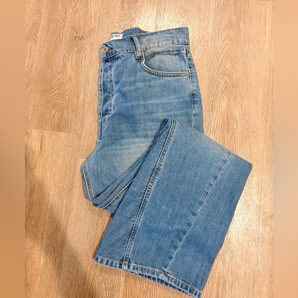 We The Free Light Blue Straight Jeans